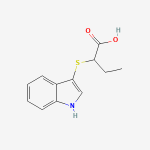 2-(1H-Indol-3-ylsulfanyl)-butyric acid