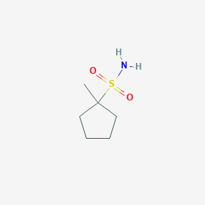 molecular formula C6H13NO2S B2852769 1-Methylcyclopentane-1-sulfonamide CAS No. 2375273-64-4