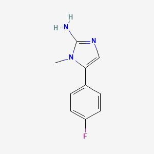 5-(4-fluorophenyl)-1-methyl-1H-imidazol-2-amine