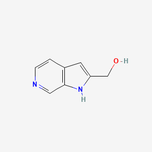 molecular formula C8H8N2O B2852934 (1H-吡咯并[2,3-c]吡啶-2-基)甲醇 CAS No. 882881-15-4