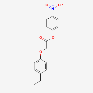 4-Nitrophenyl 2-(4-ethylphenoxy)acetate