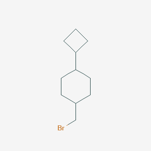 molecular formula C11H19Br B2853021 1-(溴甲基)-4-环丁基环己烷 CAS No. 2089064-11-7