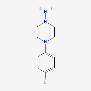 4-(4-Chlorophenyl)piperazin-1-amine