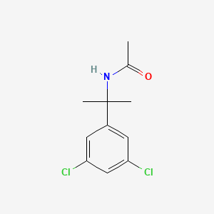 molecular formula C11H13Cl2NO B2853043 N-(2-(3,5-dichlorophenyl)propan-2-yl)acetamide CAS No. 162222-14-2