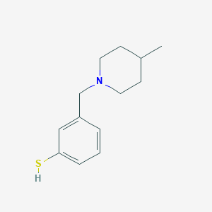 3-[(4-Methyl-1-piperidino)methyl]thiophenol