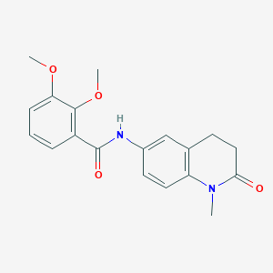 2,3-dimethoxy-N-(1-methyl-2-oxo-1,2,3,4-tetrahydroquinolin-6-yl)benzamide