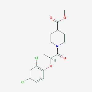 Methyl 1-[2-(2,4-dichlorophenoxy)propanoyl]piperidine-4-carboxylate