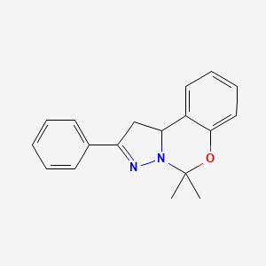 5,5-Dimethyl-2-phenyl-1,10b-dihydropyrazolo[1,5-c][1,3]benzoxazine