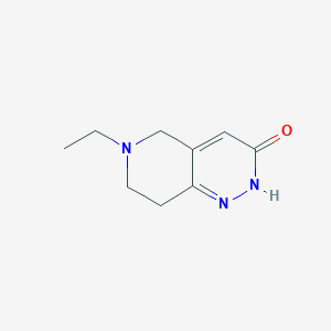 6-Ethyl-2,5,7,8-tetrahydropyrido[4,3-c]pyridazin-3-one