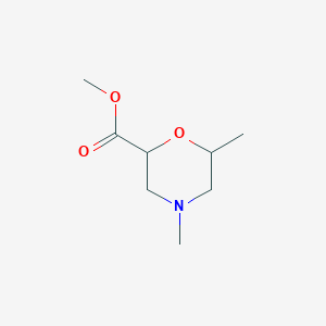 Methyl 4,6-dimethylmorpholine-2-carboxylate