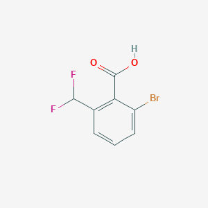 2-Bromo-6-(difluoromethyl)benzoic acid