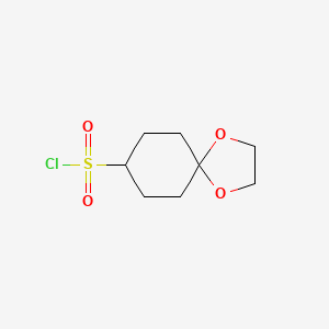1,4-Dioxaspiro[4.5]decane-8-sulfonyl chloride