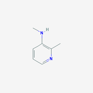 molecular formula C7H10N2 B028534 N,2-二甲基吡啶-3-胺 CAS No. 102843-68-5