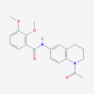 N-(1-acetyl-3,4-dihydro-2H-quinolin-6-yl)-2,3-dimethoxybenzamide