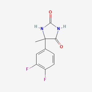 5-(3,4-Difluorophenyl)-5-methylimidazolidine-2,4-dione