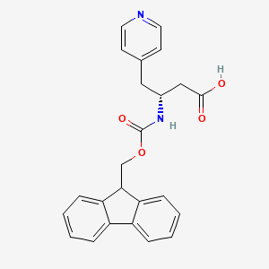 Fmoc-(R)-3-amino-4-(4-pyridyl)-butyric acid