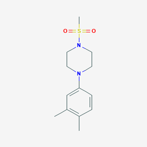 1-(3,4-Dimethylphenyl)-4-methanesulfonylpiperazine