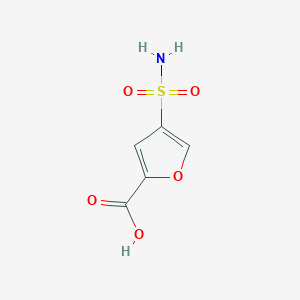 4-Sulfamoylfuran-2-carboxylic acid