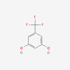 molecular formula C7H5F3O2 B2853912 5-(三氟甲基)苯-1,3-二醇 CAS No. 454-68-2