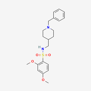 N-((1-benzylpiperidin-4-yl)methyl)-2,4-dimethoxybenzenesulfonamide