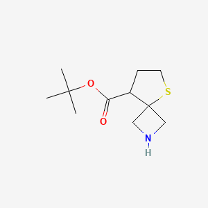 Tert-butyl 5-thia-2-azaspiro[3.4]octane-8-carboxylate