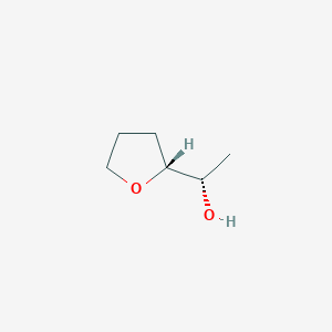 molecular formula C6H12O2 B2853954 (alphaS,2R)-alpha-Methyloxolane-2beta-methanol CAS No. 16765-39-2