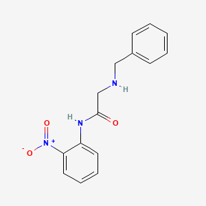 2-(benzylamino)-N-(2-nitrophenyl)acetamide