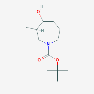 tert-Butyl 4-hydroxy-3-methylazepane-1-carboxylate