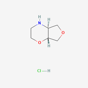 (4As,7aR)-3,4,4a,5,7,7a-hexahydro-2H-furo[3,4-b][1,4]oxazine;hydrochloride