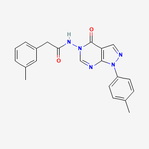 N-(4-oxo-1-(p-tolyl)-1H-pyrazolo[3,4-d]pyrimidin-5(4H)-yl)-2-(m-tolyl)acetamide