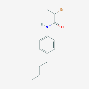 2-Bromo-N-(4-butylphenyl)propanamide
