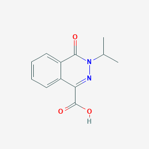 4-Oxo-3-(propan-2-yl)-3,4-dihydrophthalazine-1-carboxylic acid