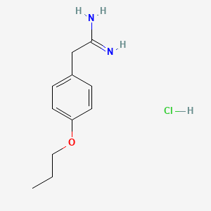 2-(4-propoxyphenyl)ethanimidamide Hydrochloride