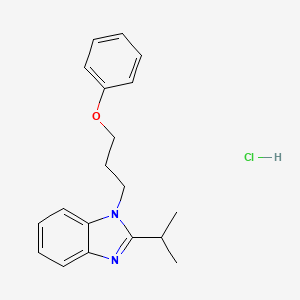 2-isopropyl-1-(3-phenoxypropyl)-1H-benzo[d]imidazole hydrochloride