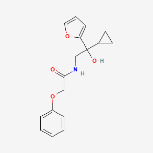 N-(2-cyclopropyl-2-(furan-2-yl)-2-hydroxyethyl)-2-phenoxyacetamide