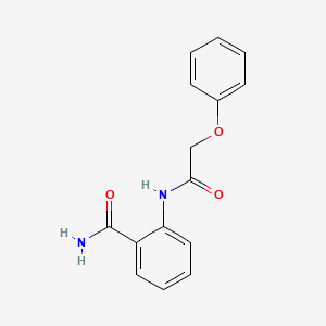 2-[(Phenoxyacetyl)amino]benzamide