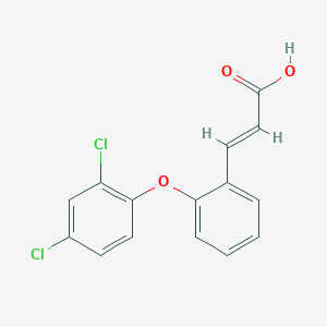 3-[2-(2,4-Dichlorophenoxy)phenyl]acrylic acid