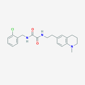 N1-(2-chlorobenzyl)-N2-(2-(1-methyl-1,2,3,4-tetrahydroquinolin-6-yl)ethyl)oxalamide