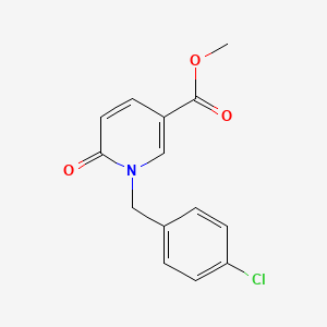 Methyl 1-(4-chlorobenzyl)-6-oxo-1,6-dihydro-3-pyridinecarboxylate
