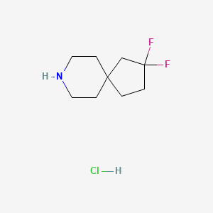 3,3-Difluoro-8-azaspiro[4.5]decane;hydrochloride
