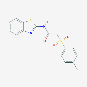 N-Benzothiazol-2-yl-2-(toluene-4-sulfonyl)-acetamide