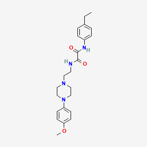 N1-(4-ethylphenyl)-N2-(2-(4-(4-methoxyphenyl)piperazin-1-yl)ethyl)oxalamide