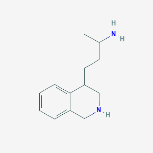 molecular formula C13H20N2 B2854465 4-(1,2,3,4-Tetrahydroisoquinolin-4-yl)butan-2-amine CAS No. 2225141-47-7