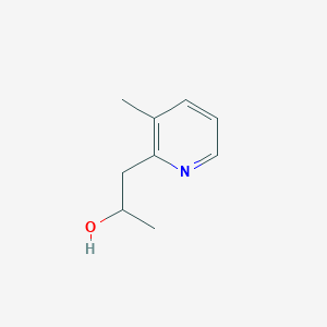 molecular formula C9H13NO B2854471 1-(3-Methylpyridin-2-yl)propan-2-ol CAS No. 748718-39-0