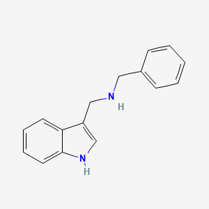 N-(3-Indolylmethyl)benzylamine