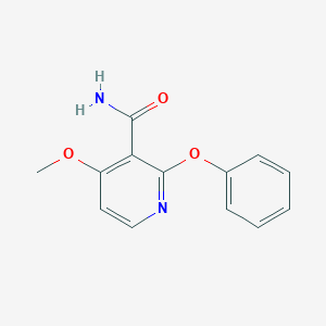 4-Methoxy-2-phenoxypyridine-3-carboxamide