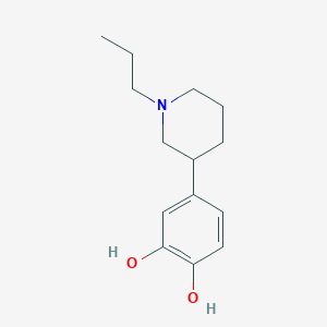 B028545 3-(3,4-Dihydroxyphenyl)-N-n-propylpiperidine CAS No. 103150-17-0