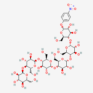 molecular formula C42H65NO33 B2854598 4-Nitrophenyl-alpha-D-maltohexaoside CAS No. 74173-30-1
