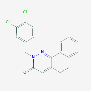 2-(3,4-dichlorobenzyl)-5,6-dihydrobenzo[h]cinnolin-3(2H)-one
