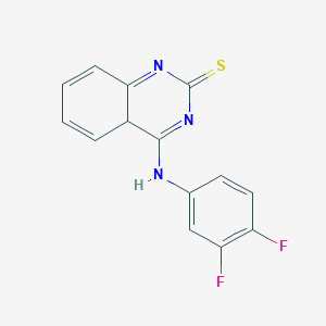 4-[(3,4-Difluorophenyl)amino]-1,2-dihydroquinazoline-2-thione